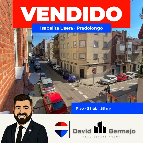 Piso vendido en la calle Isabelita Usera, Pradolongo, por David Bermejo López (REMAX Welcome)